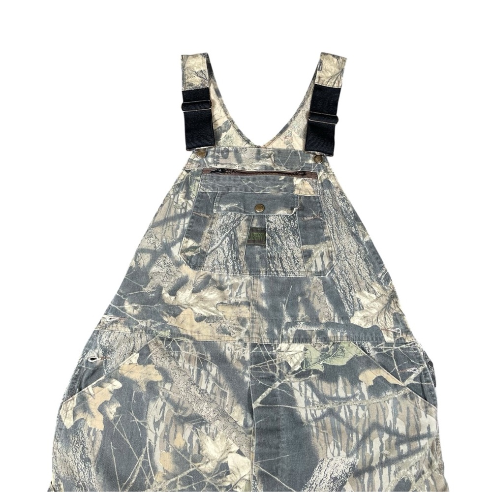 Vintage Liberty Mossy Oak Breakup Camo Camouflage Overalls Mens Size 38